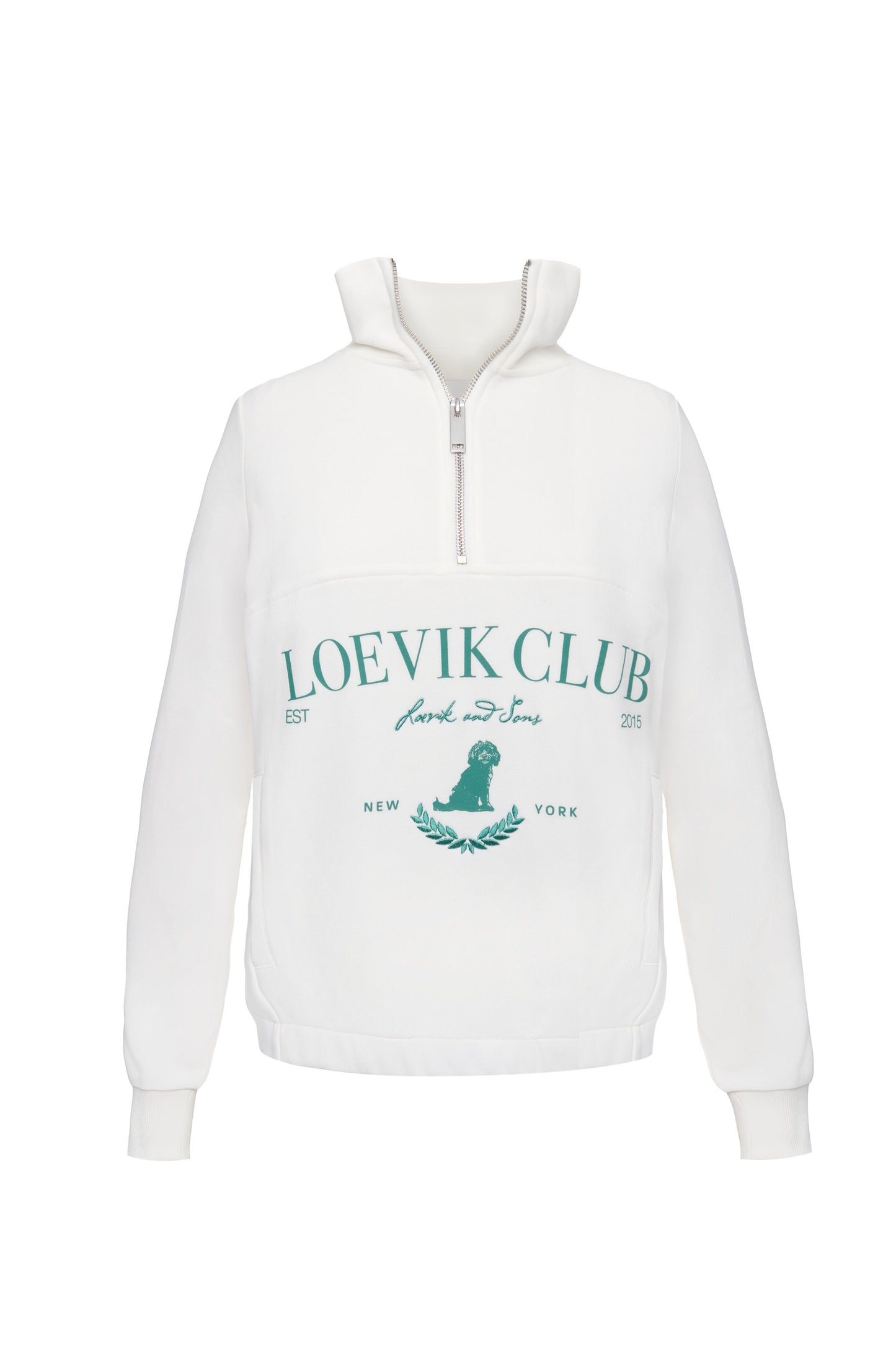 Quiet Club Zip Sweater Damen