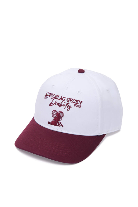 Foundation Cap Bianco Rosso