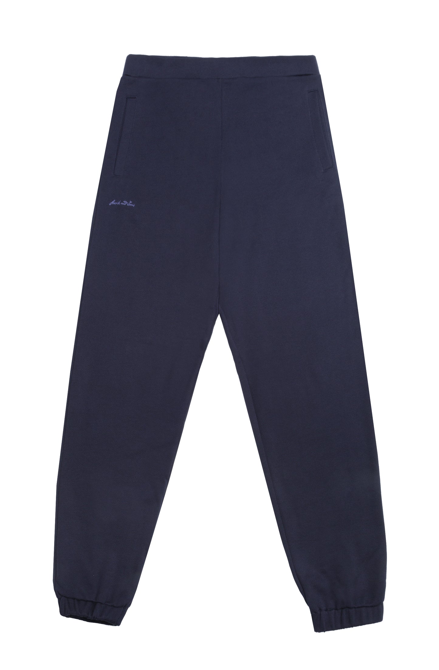 Blue Sweatpants Embroided