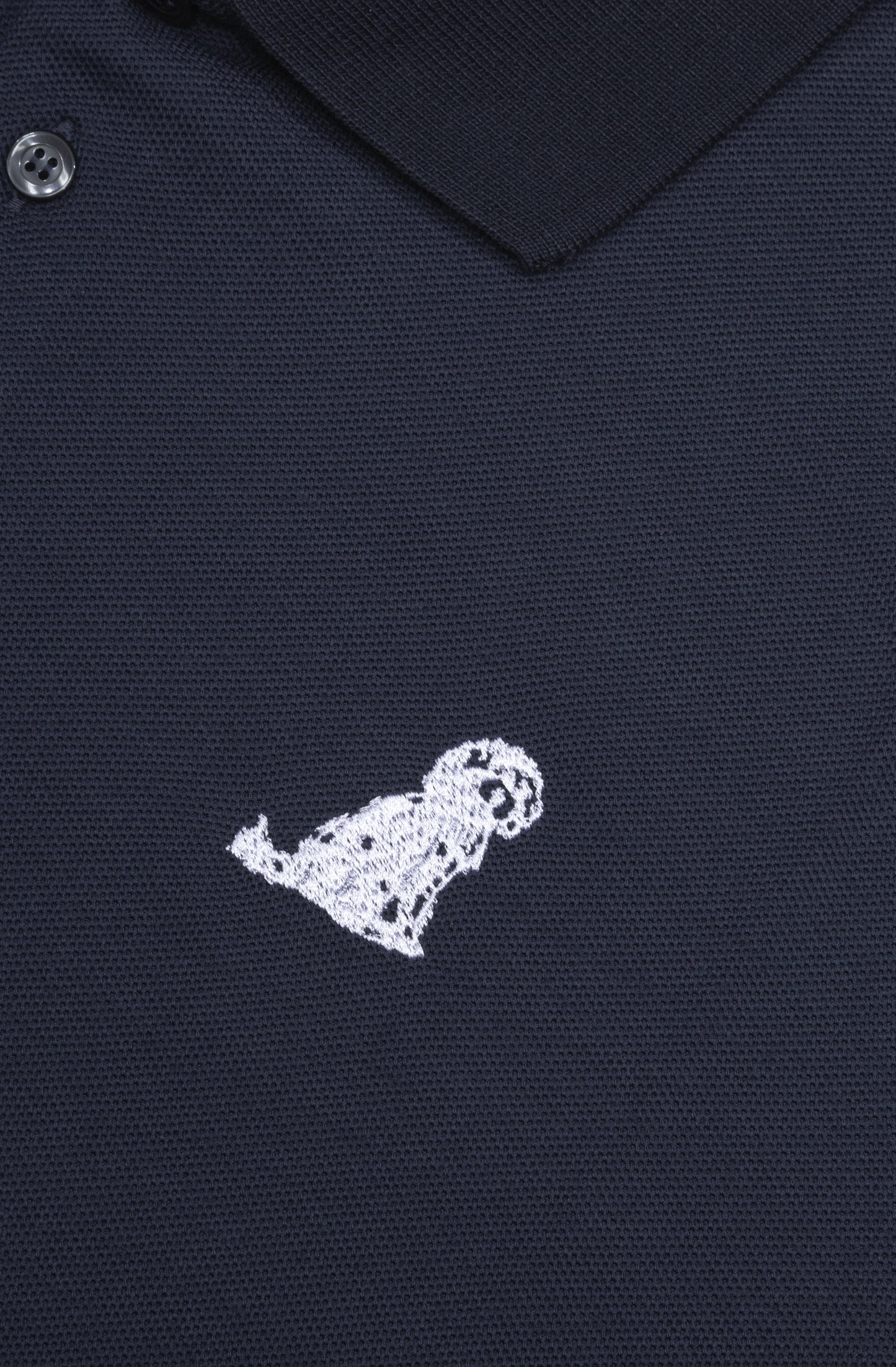 Blue Polo Embroidered